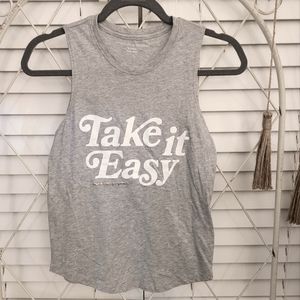 Spiritual gangster take it easy sleeveless tank